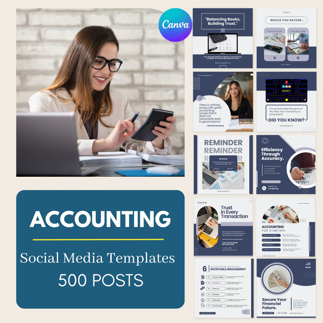 500 Template Lecturer - Social Media Templates