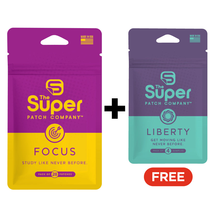 Smartship monthly subscription: Focus Super Patch - Pack of 28