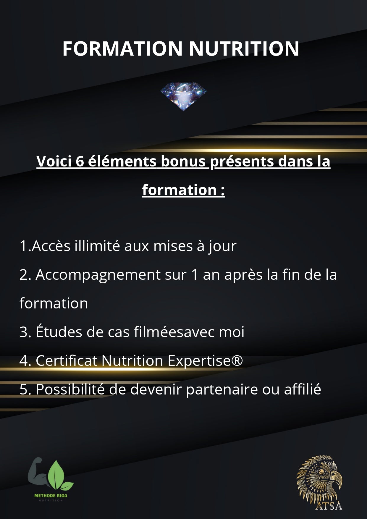 FORMATION NUTRITION – Méthode RIGA