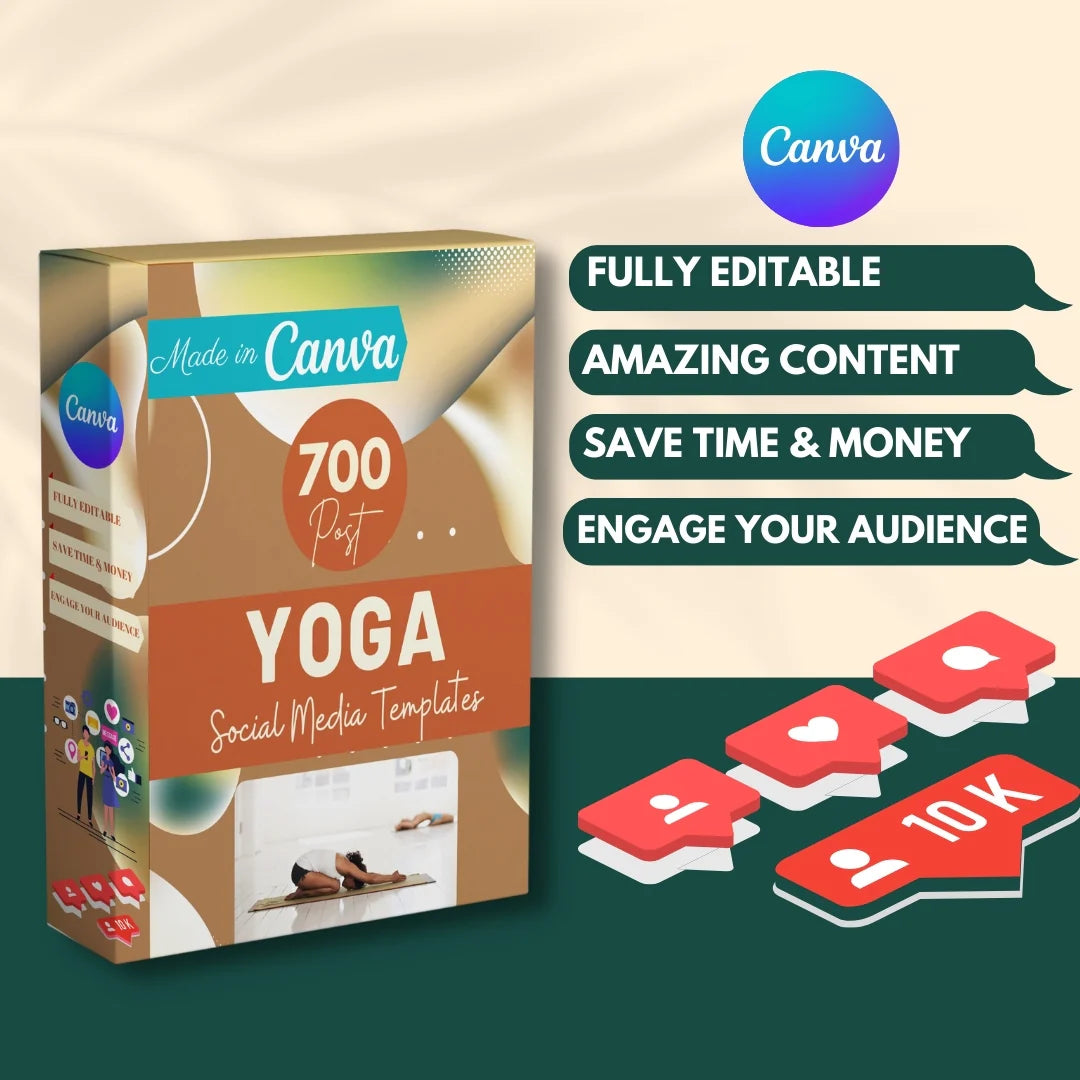 Yoga Bundle - Social Media Templates