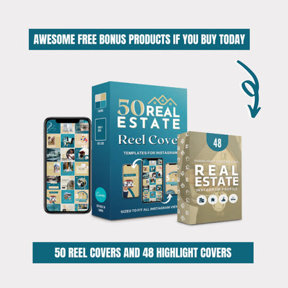 Real Estate Reel & Highlight Covers Canva Templates