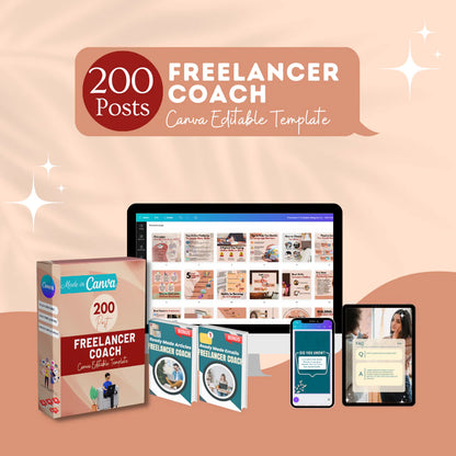 Freelancer Coach - Canva Editable Posts