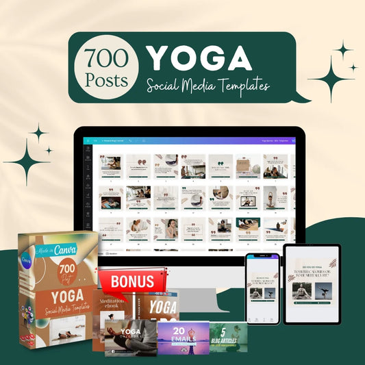 Yoga Bundle - Social Media Templates