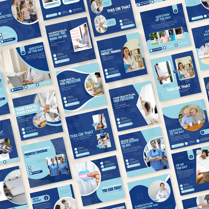 220 Health Insurance Canva Templates