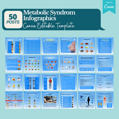 2000+ Fitness, Nutrition & Health Bundle - Social Media Templates