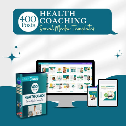 400 Health Coach - Social Media Templates