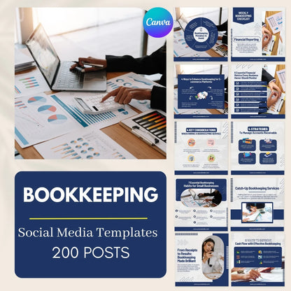 200 Bookkeeping - Social Media Templates