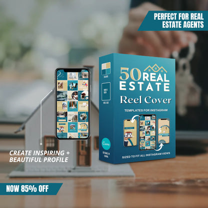 Real Estate Reel & Highlight Covers Canva Templates