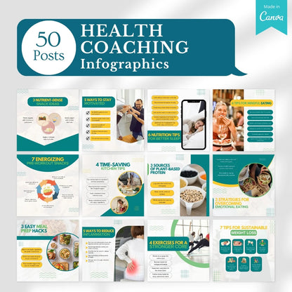 400 Health Coach - Social Media Templates