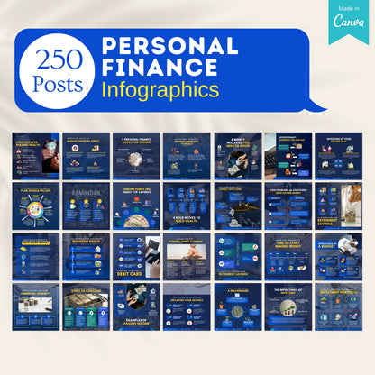 600 Personal Finance - Social Media Templates