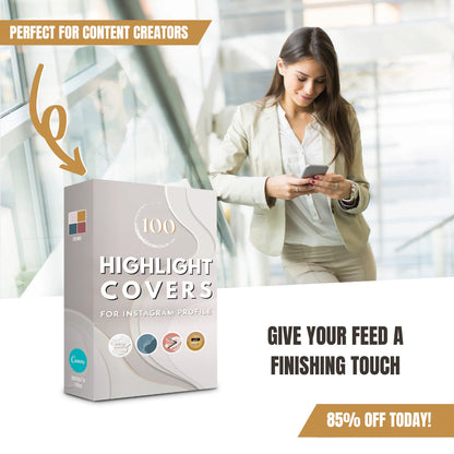 Highlight Cover Templates - 100 Templates