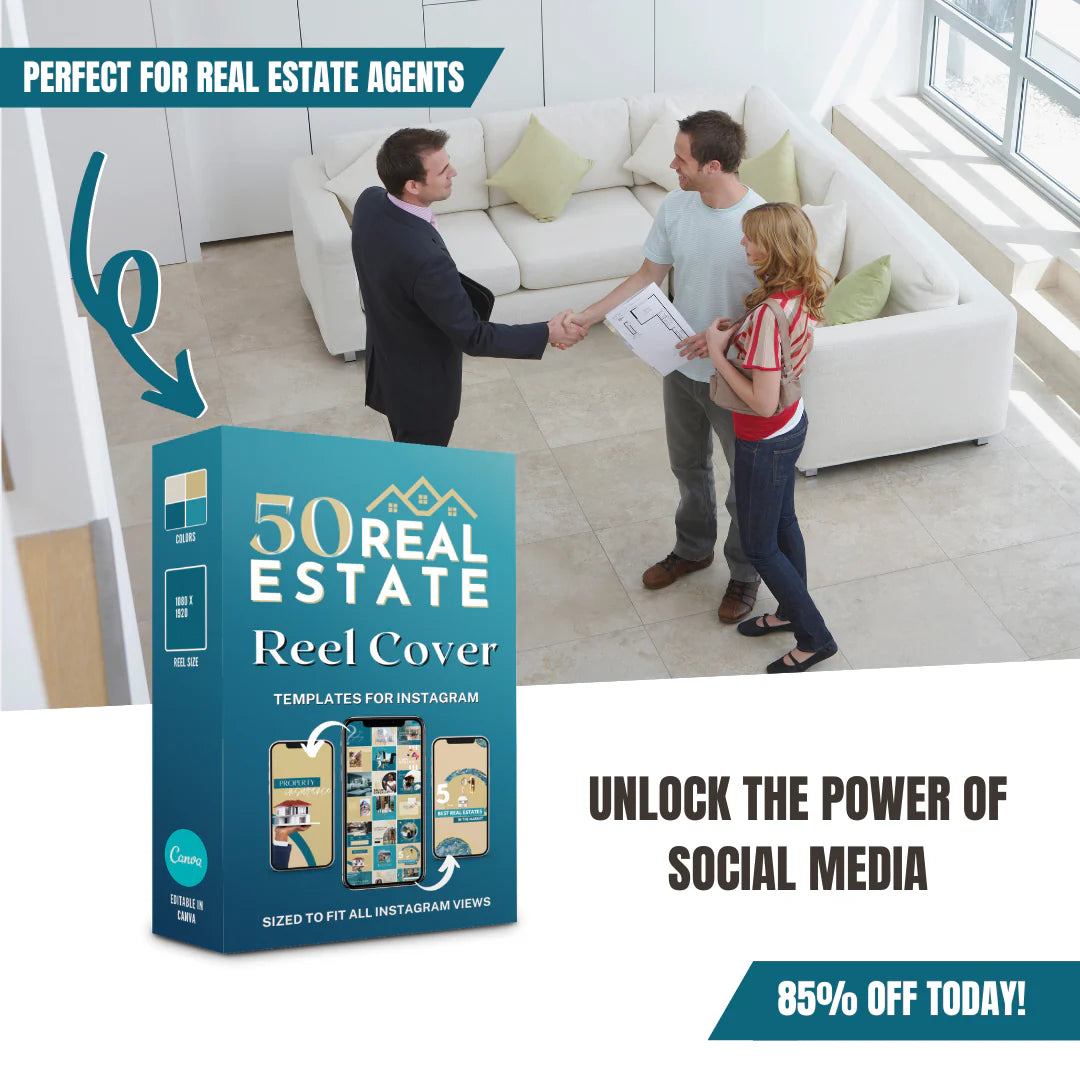 Real Estate Reel & Highlight Covers Canva Templates