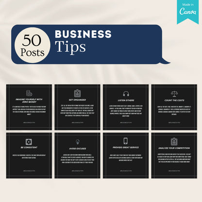 350 Business Posts - Social Media Templates