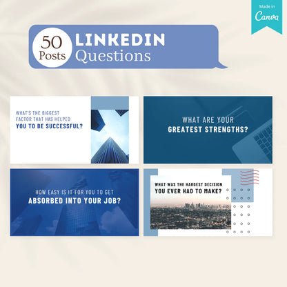 200 LinkedIn Posts - Social Media Templates