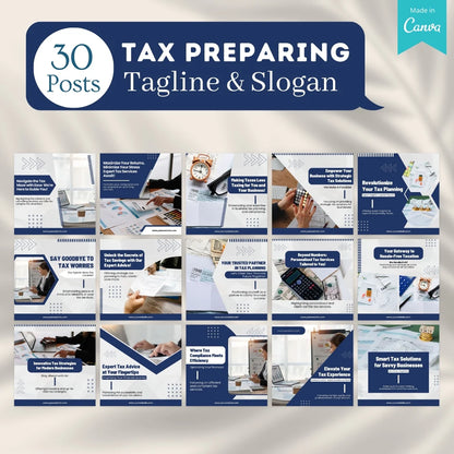 200 Tax Preparing - Social Media Templates