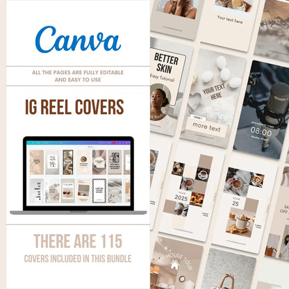 IG Reel Covers Bundle - 115 Pages