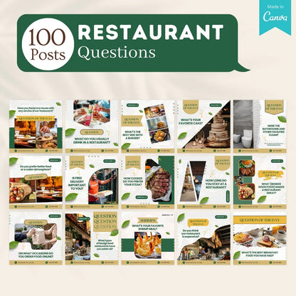 420 Restaurant Posts - Social Media Templates