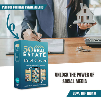 Real Estate Reel & Highlight Covers Canva Templates