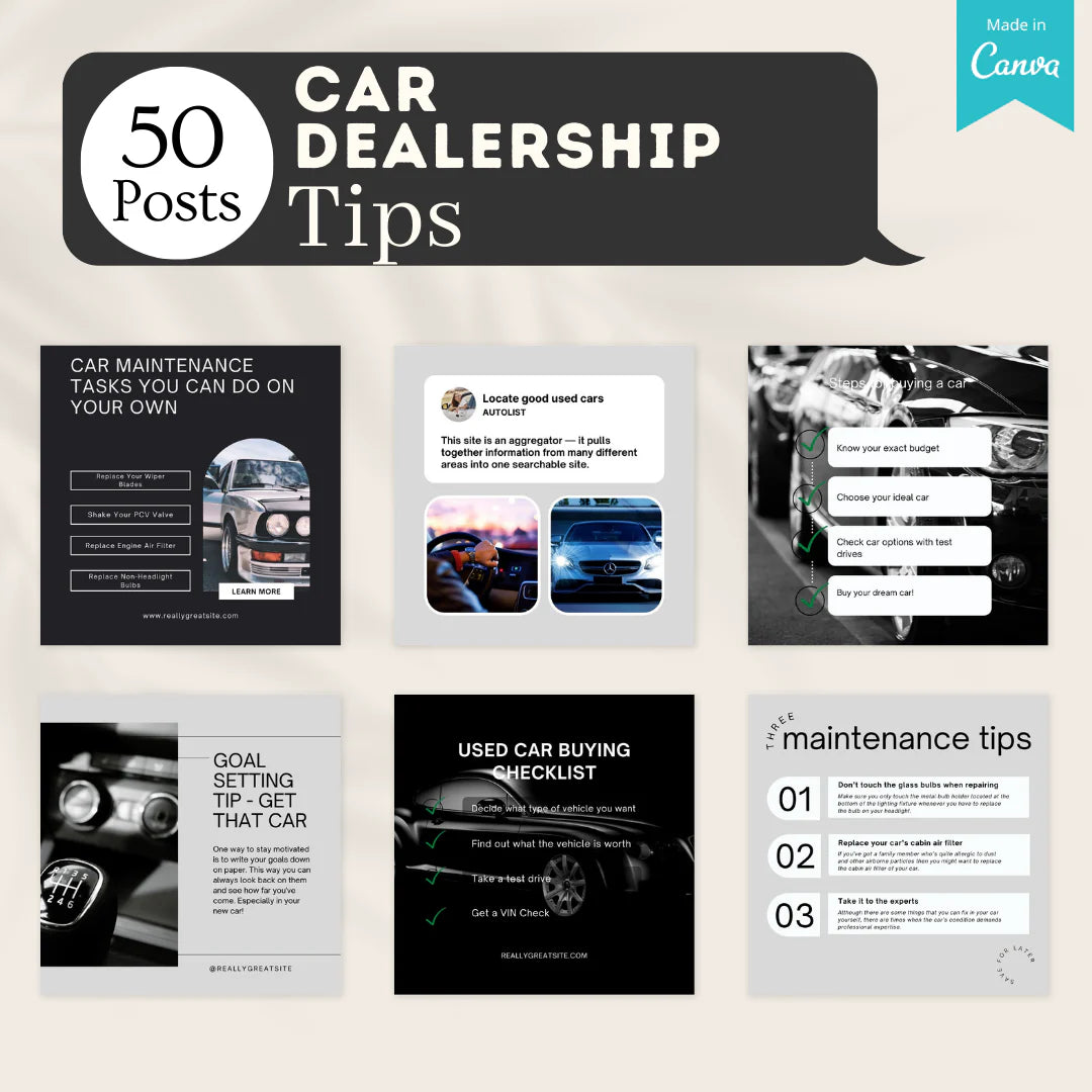 200 Bookstore Posts - Social Media Canva Templates