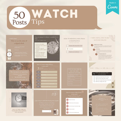 200 Watch Posts - Social Media Templates