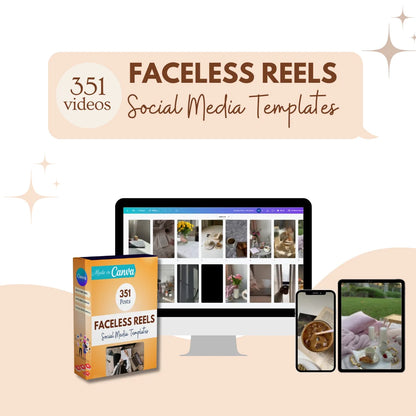 Faceless Reels Video Bundle - 351 Videos