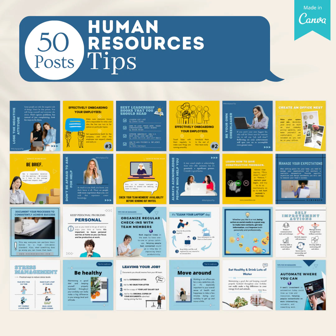 300 Human Resources Posts - Social Media Marketing