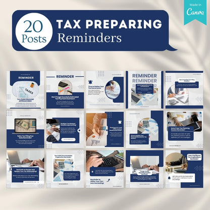 200 Tax Preparing - Social Media Templates