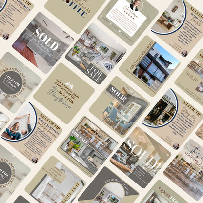 400 Real Estate vol.2 - Social Media Templates