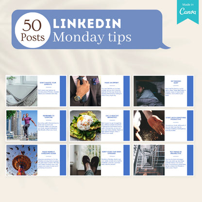 200 LinkedIn Posts - Social Media Templates