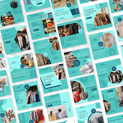 70 Retail Store Promotion Canva Templates