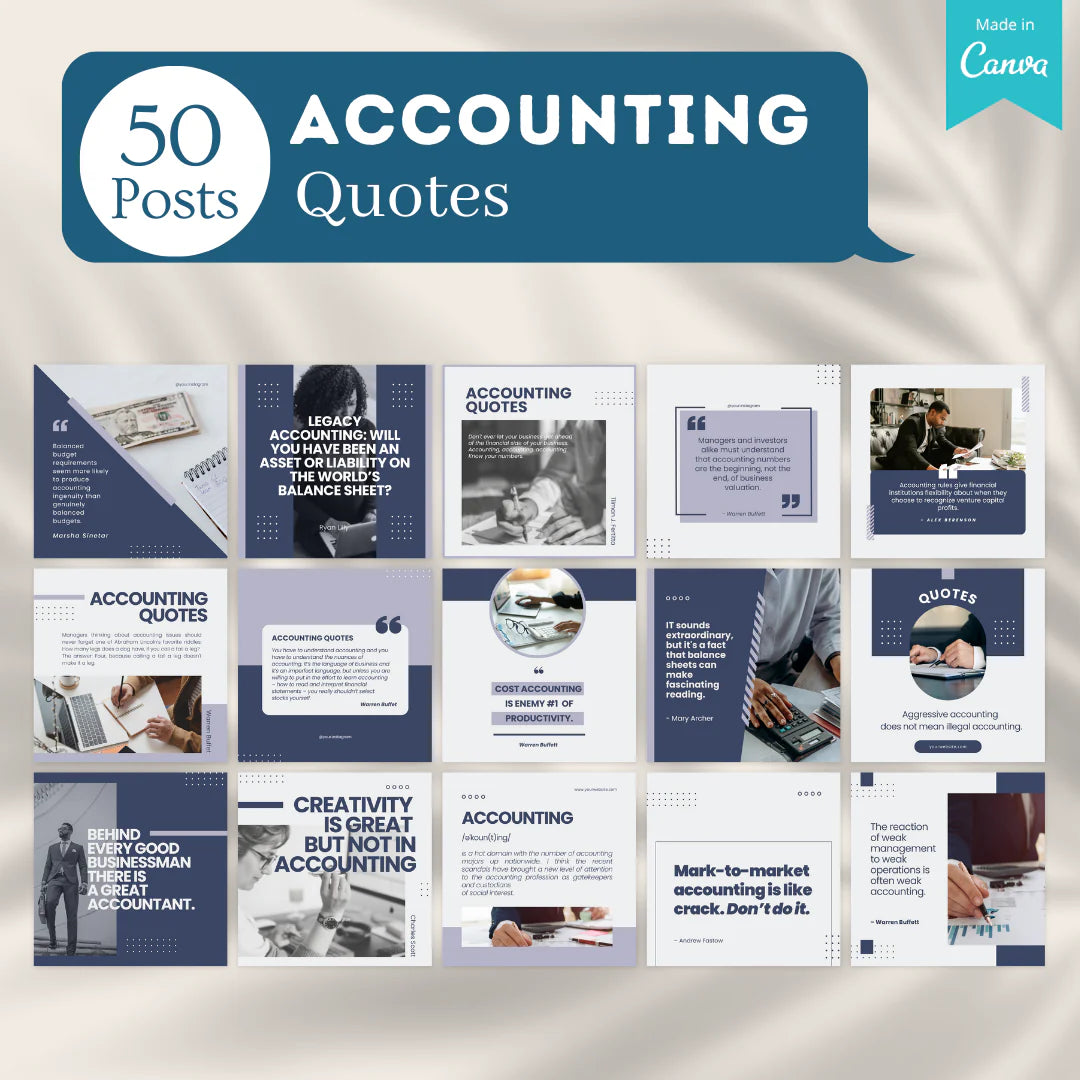 500 Accountant Template - Social Media Templates