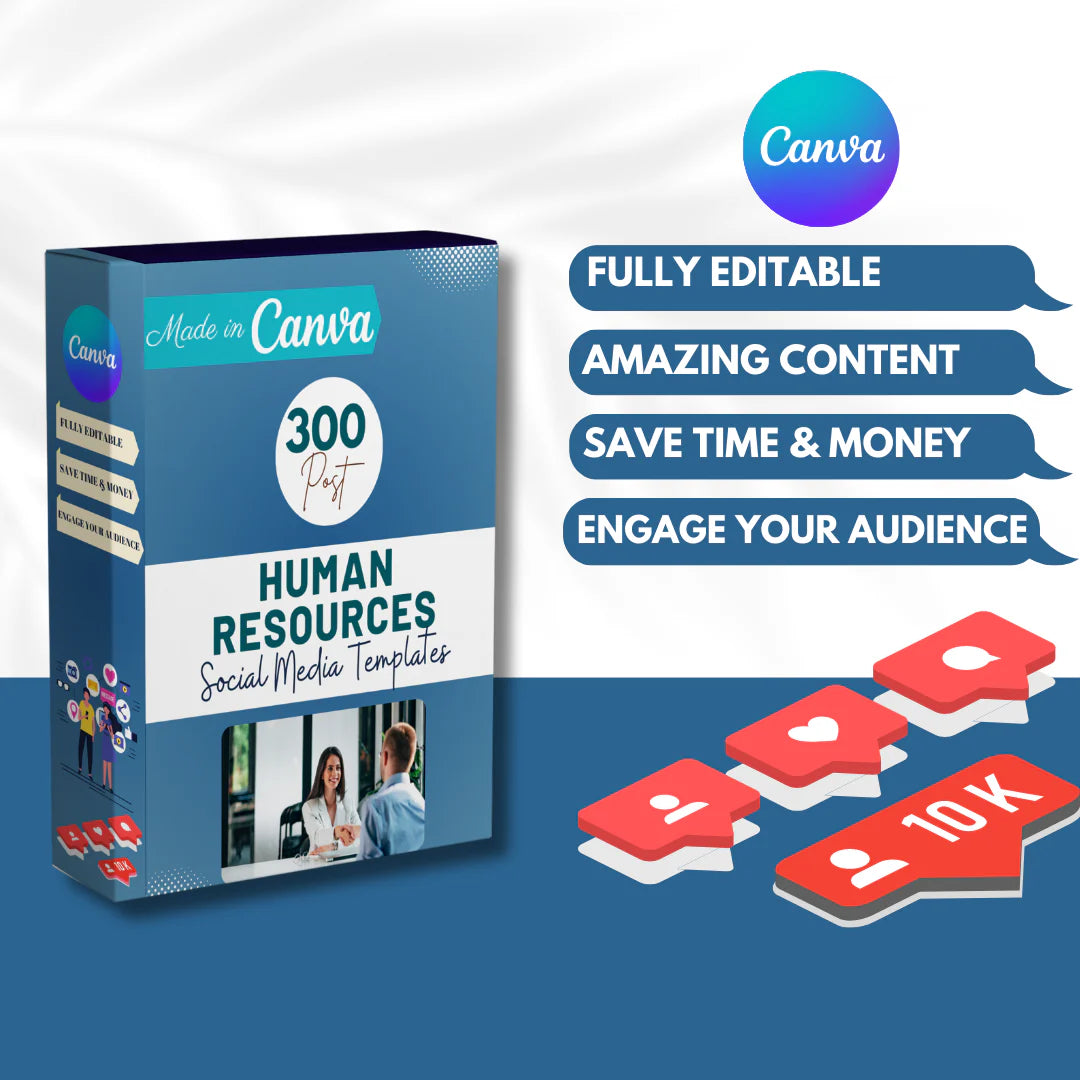 300 Human Resources Posts - Social Media Marketing