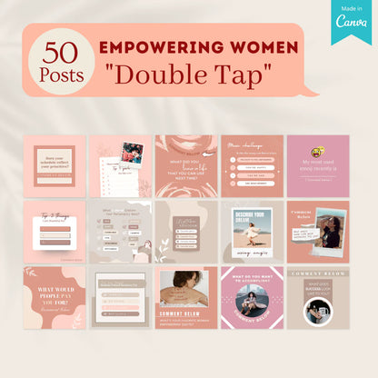 Empowering Women Bundle - Social Media Templates