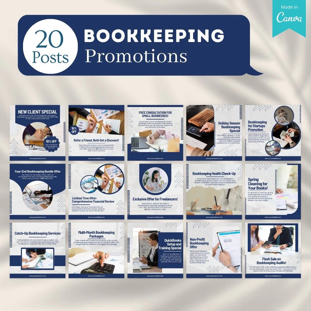 200 Bookkeeping - Social Media Templates