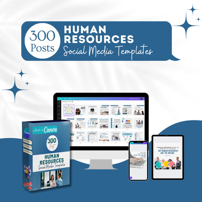 300 Human Resources Posts - Social Media Marketing