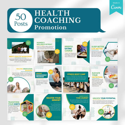 400 Health Coach - Social Media Templates