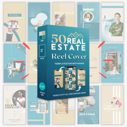 Real Estate Reel & Highlight Covers Canva Templates