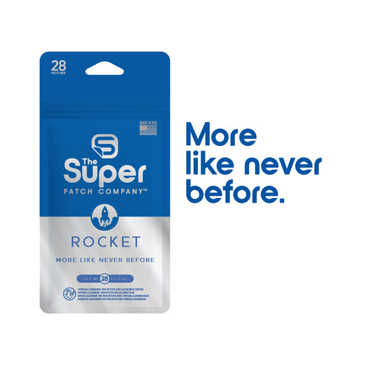 Rocket Super Patch - Pack of 28 Patches