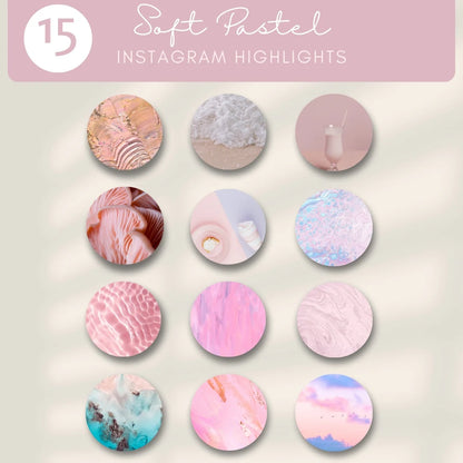 Pastel Instagram Highlight - 75 Template Covers