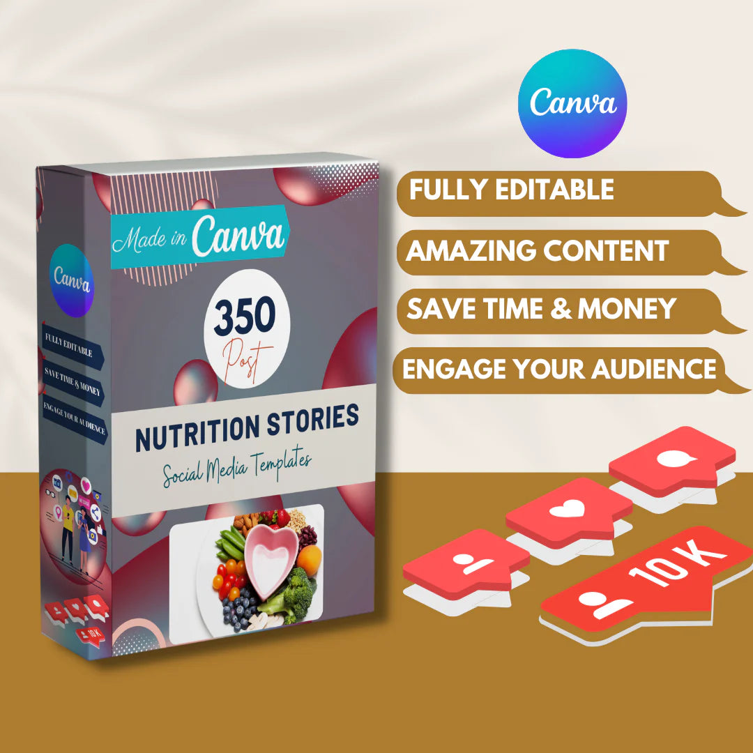 350 Nutrition Story - Social Media Templates