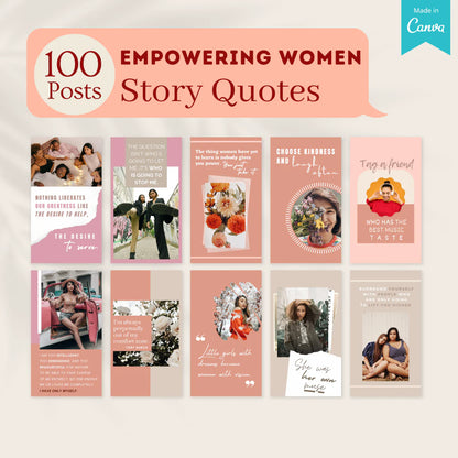 Empowering Women Bundle - Social Media Templates