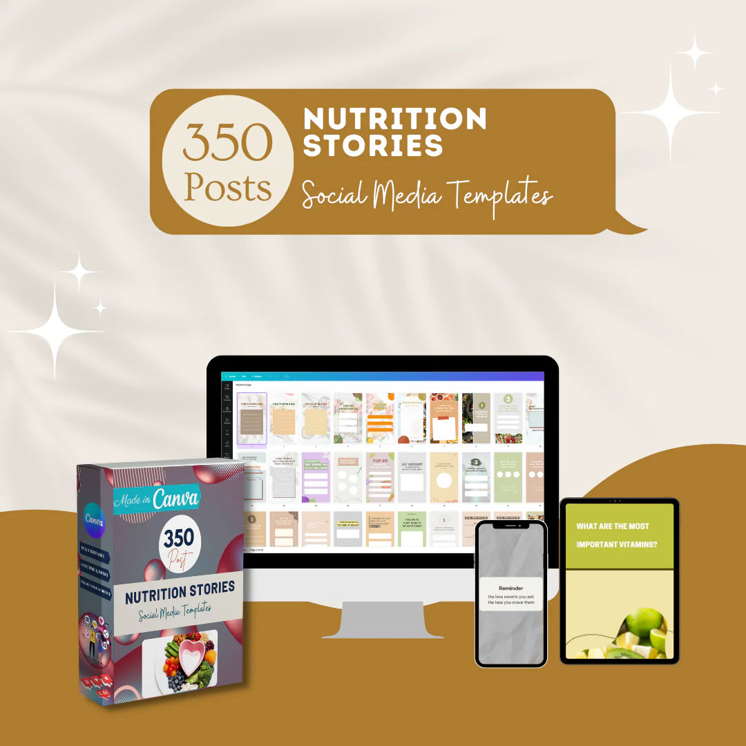 350 Nutrition Story - Social Media Templates