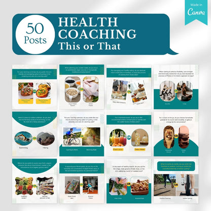 400 Health Coach - Social Media Templates