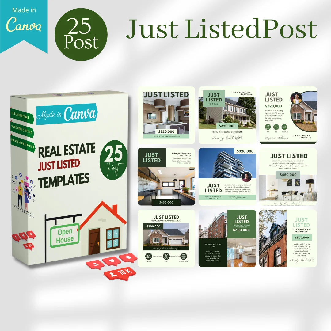 350 Real Estate - Social Media Templates