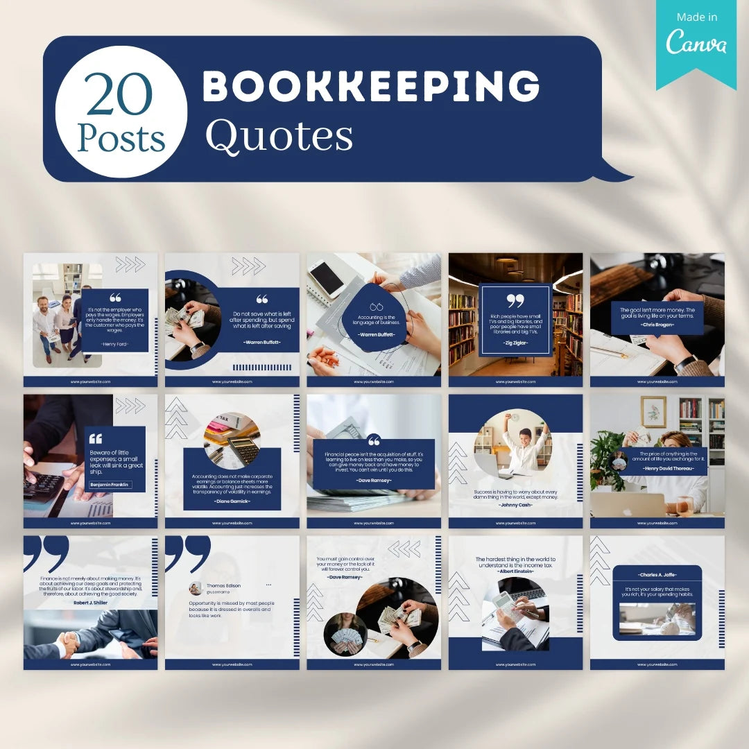 200 Bookkeeping - Social Media Templates