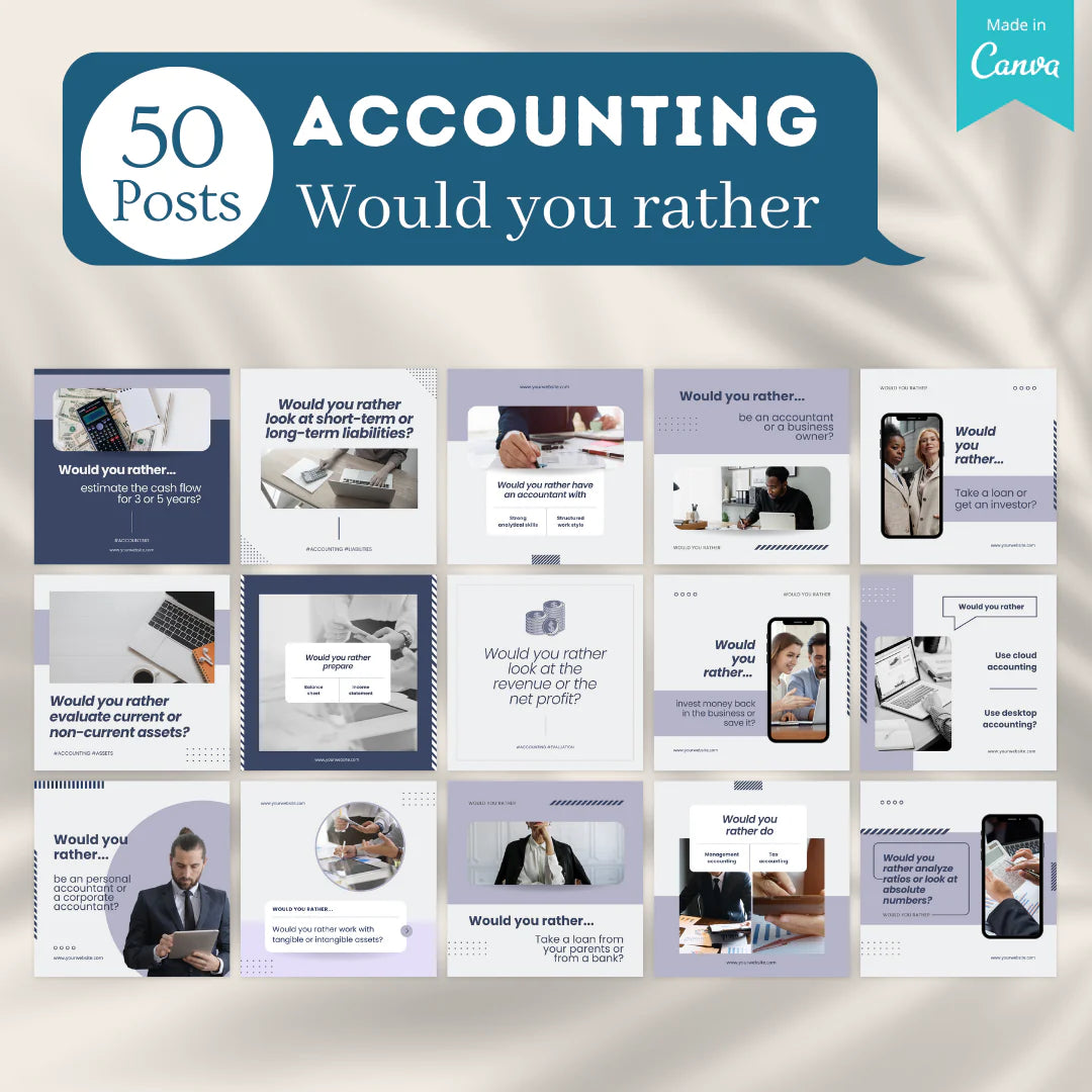 500 Accountant Template - Social Media Templates