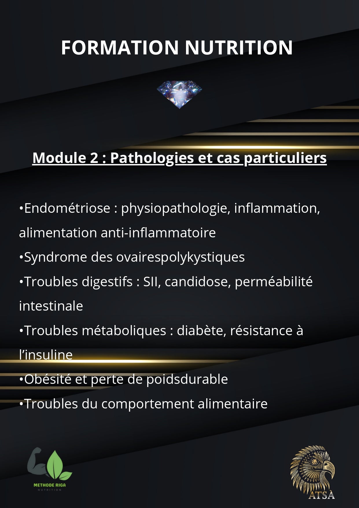 FORMATION NUTRITION – Méthode RIGA