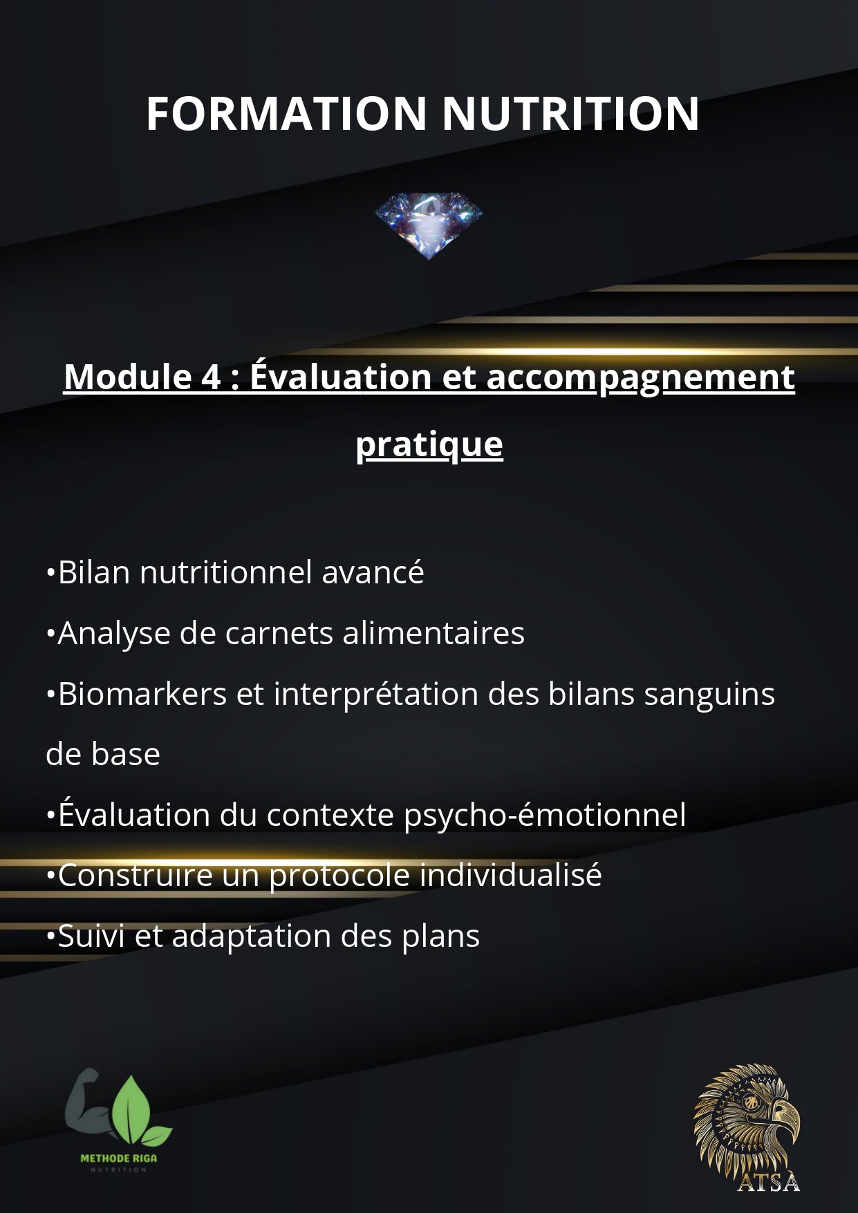 FORMATION NUTRITION – Méthode RIGA